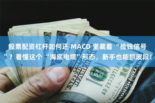 股票配资杠杆如何还 MACD 里藏着 “捡钱信号”?看懂这个 “海底电缆”形态,新手也能抓波段!